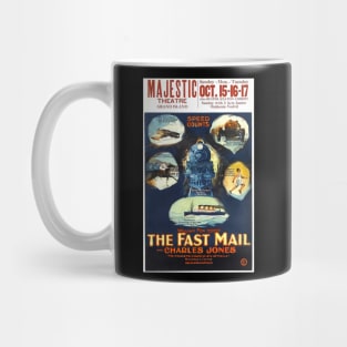 Movie poster for the movie The Fast Mail Mug